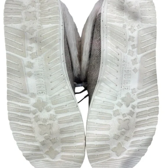 Hey Dude Women's Britt Light Tan Fur-Lined Lace up Casual Shoes Size 9 - Picture 9 of 10